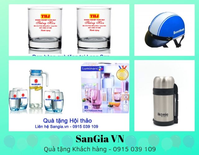 Bộ bình ly uống nước Thái Lan làm quà tặng